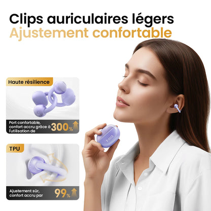 Headphones with Smart LED  Bluetooth 5.4