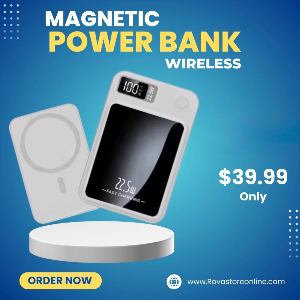 Magnetic Power Bank Wireless 10000 / 5000 MAh